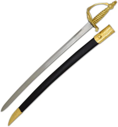Vista 2 de Medieval Warrior Espada de la colina del búnker del acero de alto carbono hecha a mano con la vaina de cuero