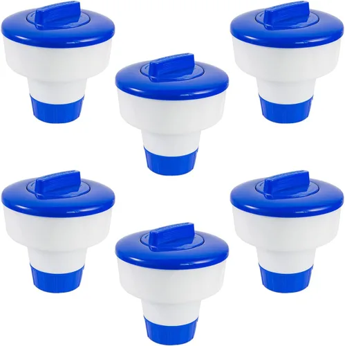 Vista 11 de XtremepowerUS Dispensador del cloro del flotador del bromo del cloro, dispensador del flotador de la tableta 3" para la piscina, idea para la tierra