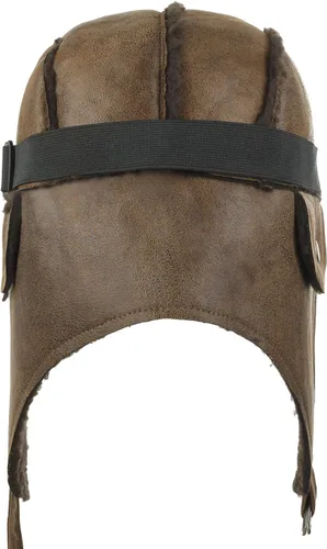 Vista 4 de ililily Sombrero de aviador Invierno Snowboard Piel Oreja Solapas Trooper Trapper Pilot Gafas