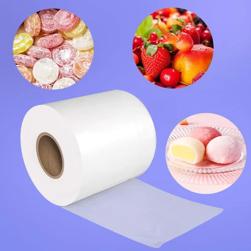 Vista 6 de Rollo de Tubo de Polietileno Ghims, Bolsas de Tubo de Polietileno Planas, Polietileno de Grado Alimentario, Solución de Embalaje de Bolsas