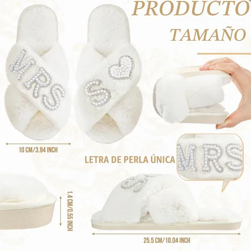 Vista 3 de Xtinmee - Bolsa de maquillaje personalizada para el día de la boda, S