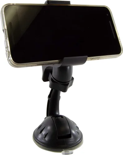 Vista 6 de Electronix Express - Soporte universal para parabrisas y tablero de automóvil, función giratoria de 360 grados, se adapta a cualquier teléfono