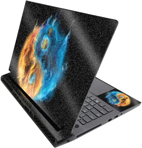 Vista 63 de MightySkins - Skin brillante con purpurina para Alienware M17 R3 (2020) y M17 R4 (2021) - Diversión de los años 90 Acabado duradero con purpurina