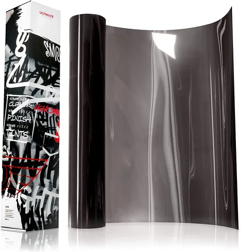 Vista 7 de VViViD+ Ultimate - Envoltura de vinilo con tinte para faros delanteros y traseros (12" x 7ft, humo oscuro)