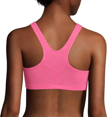 Vista 5 de Hanes Womens X-Temp Wireless Bra Pack, Stretch Pullover Bra, Low-Impact Racerback Bra, 2-Pack