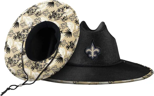 Vista 85 de FOCO - Sombrero de paja con logotipo de equipo universitario de NCAA y estampado floral para hombre