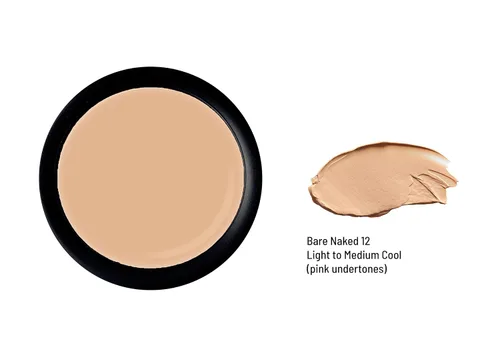 Vista 2 de Mom's Secret Corrector 100% natural, orgánico, vegano, sin gluten, libre de crueldad, fabricado en los Estados Unidos, 0.11 onzas (Bare Naked 12)