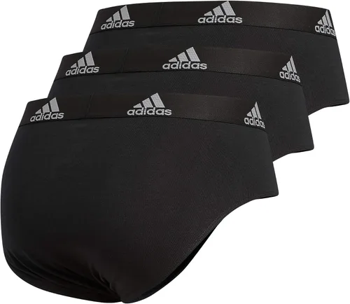 Vista 5 de adidas Ropa interior de algodón elástico para hombre paquete de 3