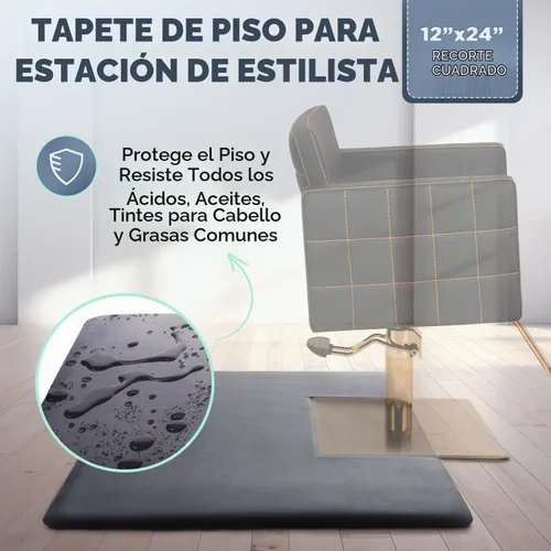 Vista 4 de Buy-Rite - Tapete antifatiga para salón de belleza, 3 x 5 pies, 3/4