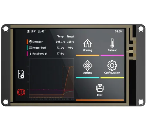 Vista 8 de BIGTREETECH Pantalla táctil HDMI de 5 pulgadas Display 800x480, IPS 160° Monitor de ángulo de visión compatible con Sovol-SV08 Raspberry-Pi 4B, 3B