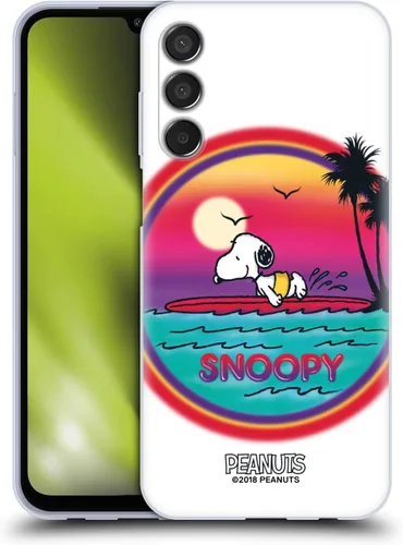 Vista 170 de Head Case Designs Officially Licensed Peanuts Beach Surf Snoopy Boardwalk Airbrush Gel Case [Military Grade Protection] Compatible with Google Pixel