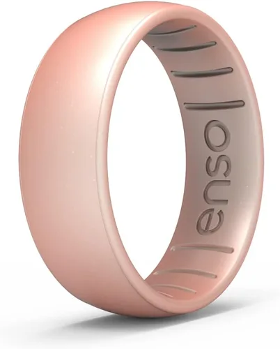 Vista 16 de Enso Rings - Anillo de silicona Classic Elements Fabricado en los Estados Unidos Cómodo, transpirable y seguro