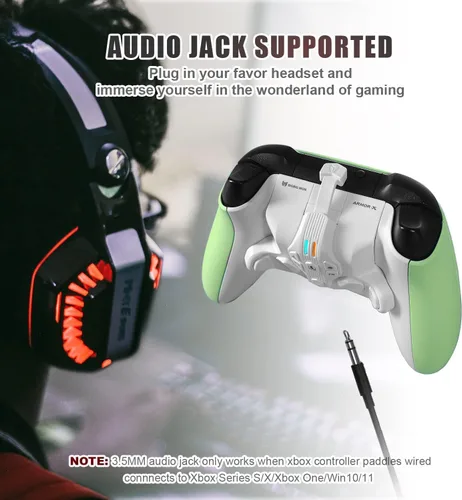 Vista 6 de Accesorio inalámbrico de botón trasero de Xbox para Xbox Series SX, paquete de golpe de paletas de control para Xbox Series SXXboxOnePS4SwitchPC