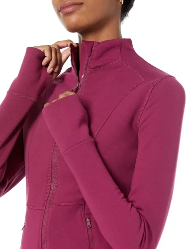 Vista 3 de Tienda Essentials Chaqueta Active Sweat con cremallera para mujer