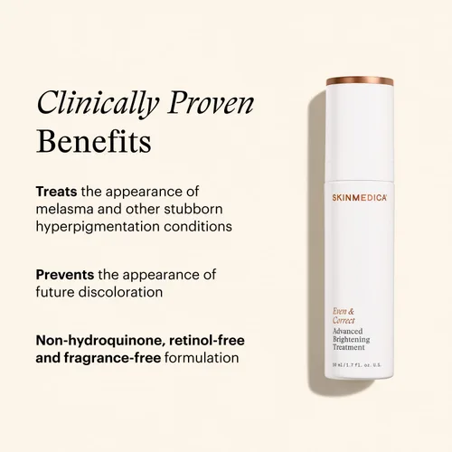 Vista 6 de SkinMedica Even & Correct Advanced Brightening Treatment Face Serum