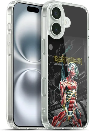 Vista 10 de Head Case Designs Funda de gel suave con licencia oficial de Iron Maiden Brave New World, compatible con Apple iPhone 7 Plus/iPhone 8 Plus Nuevo