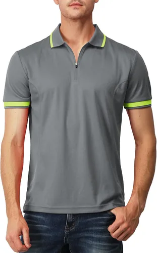 Vista 12 de H2H Camisetas deportivas de manga corta para hombre de varios estilos