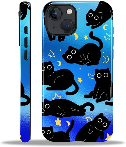 Vista 143 de Funda para iPhone 11, resistente híbrida 2 en 1, protección completa contra golpes con acabado brillante, diseño de collage de tela a cuadros