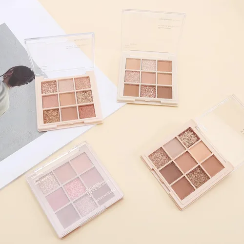 Vista 6 de Boobeen Paleta de sombras de ojos nude – maquillaje mate y brillante, polvo cremoso altamente pigmentado para sombra de ojos, crea un aspecto