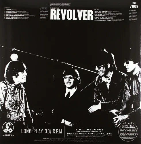 Vista 2 de Revolver (Remastered 180 Gram Heavy Weight Vinyl LP)