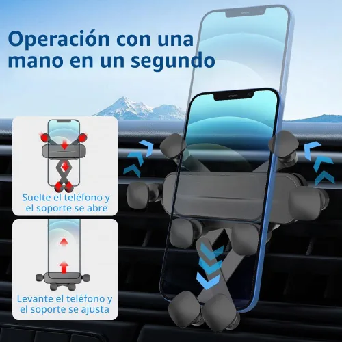 Vista 3 de Soporte de teléfono de coche para Mazda 3 2019 2020 2021 2022 2023 2024 2025 2026 Mazda 3 Accesorios de automóvil, decoración interior, soporte