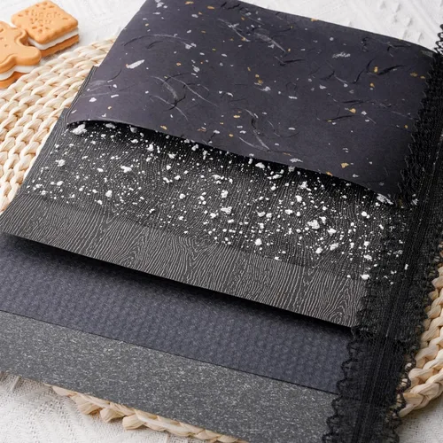 Vista 3 de 15 piezas hechas a mano para álbumes de recortes, papel texturizado para manualidades, hojas A5, mezcla especial para álbumes de recortes, diario