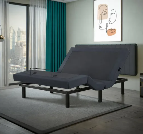 Vista 27 de Irvine Home Collection Base de cama ajustable de tamaño individual XL, características cargadas, gravedad cero, sin ronquidos, posiciones de memoria