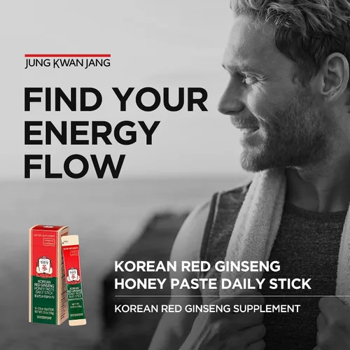 Vista 2 de JUNG KWAN JANG Pasta de Miel de Ginseng Rojo Coreano en Barra Diaria Hongo Poria, Extracto de Rehmannia Hong Sam Jin Go Daily Potenciador