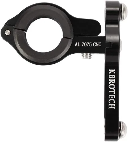 Vista 4 de Adaptador de soporte ajustable para botella de agua para bicicleta, manillar de bicicleta de carretera, soporte para botella de agua, poste de Sigle