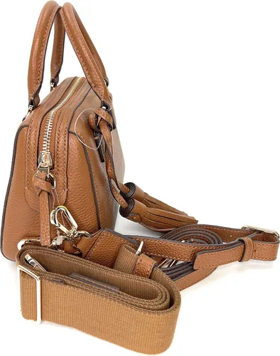 Vista 3 de Tory Burch Thea Web Mini Satchel bandolera (alce), Moose