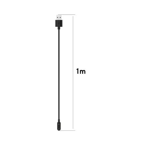 Vista 6 de BabyValley Cargador compatible con Huawei Watch Fit Cable de cargador, cable de carga de 3.3ft para reloj de ajuste (Negro2)