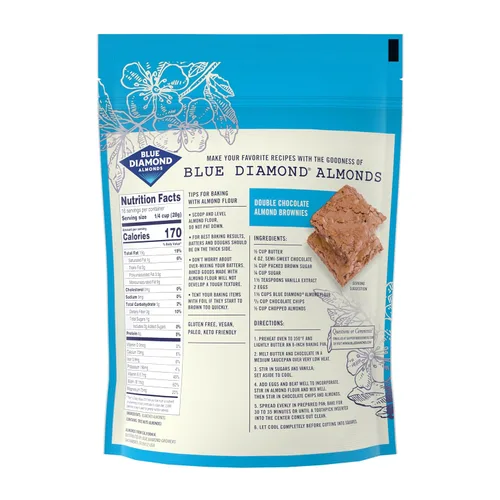 Vista 5 de Blue Diamond Almonds, Harina de almendras, sin gluten, blanqueada, finamente tamizada, 1 libra