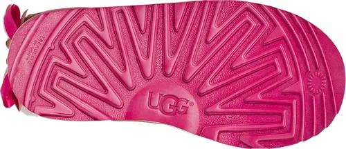Vista 3 de UGG Botas de moda unisex T Bailey Bow II para niño, Negro, AD TEMPLATE