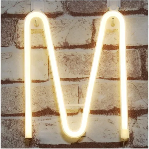 Vista 46 de Ulalaza Letrero de luz LED en blanco y negro, 2 letras AA alimentadas por batería para boda, fiesta de cumpleaños, lámpara de Navidad, luz nocturna