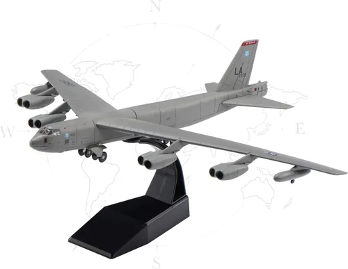 Vista 15 de B-2A Spirit - Aviones fundidos a presión a escala 1/200, modelo de bombardero sigiloso, regalo para coleccionistas, entusiastas de la aviación