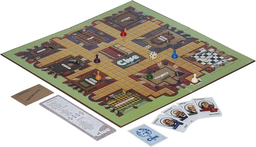 Vista 3 de Clue 1986 Juego de mesa edición clásica (versión en inglés)
