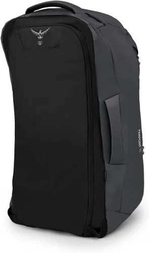 Vista 4 de Osprey Europe Mochila Farpoint 70 para hombre, color gris Tunnel Vision
