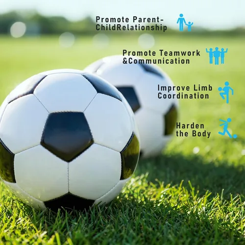 Vista 5 de Balón de fútbol para niños pequeños, tamaño 2, pelota pequeña y suave para niños de 1 a 5 años, juguete deportivo de dibujos animados para niños