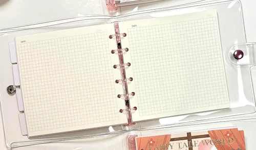 Vista 4 de Cuaderno de bolsillo kawaii, diario en espiral kawaii, bloc de notas en espiral pequeño, lindo cuaderno de papel de calidad premium, 160 páginas