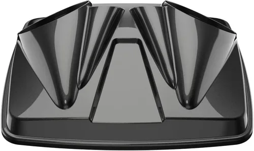 Vista 79 de Tapas de altavoz dobles de 8 pulgadas a juego para Advanblack/OEM Harley Rushmore estilo Razor, Chopped & King Tour Pak Whisky ámbar