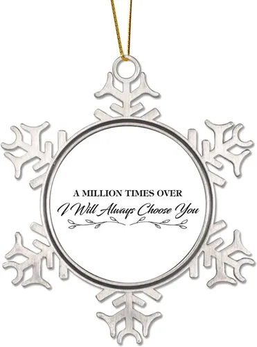 Vista 10 de Cotización de copos de nieve de peltre, adornos de Navidad de franela, hogueras, mores, adornos para colgar en el árbol de Navidad, decoración