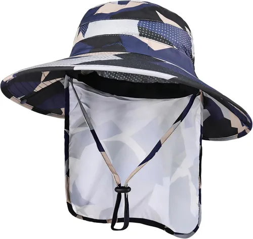 Vista 24 de Sombreros de sol para hombres y mujeres, protección UPF 50+, sombrero de Grisclaro