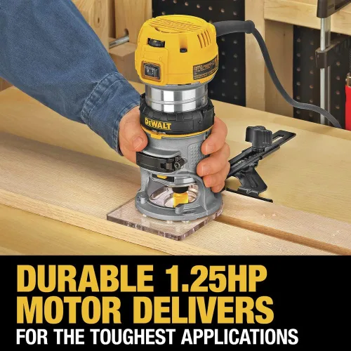 Vista 8 de [Usado] Torque compacto de velocidad variable rebajadora con LED DeWalt DWP611 1.25 de HP Max