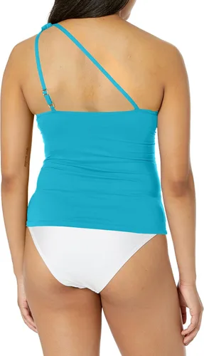 Vista 2 de Island Goddess - Traje de baño tankini con un hombro