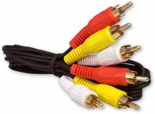 Vista 4 de Your Cable Store Cable de audio/video RCA de 12 pies 3 macho a 3 machos