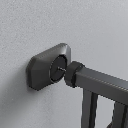 Vista 3 de ICERO - Protector de pared para puerta de bebé - Protege las paredes y puertas de las puertas de mascotas y perros - para puerta de seguridad