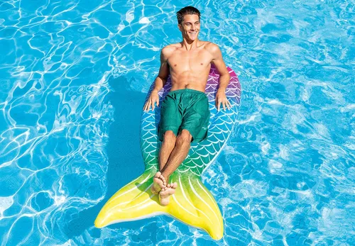 Vista 4 de Intex 58788EP Flotador de piscina con cola de sirena, 70 x 28 x 7 pulgadas