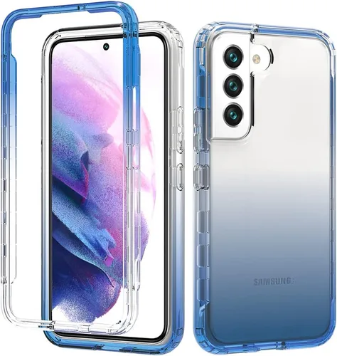 Vista 164 de Pzwoxukhov Funda para Xiaomi Poco M3 M2010J19CG M2010J19CI Caso, alta transparencia, color degradado, funda de absorción de impactos anticaída