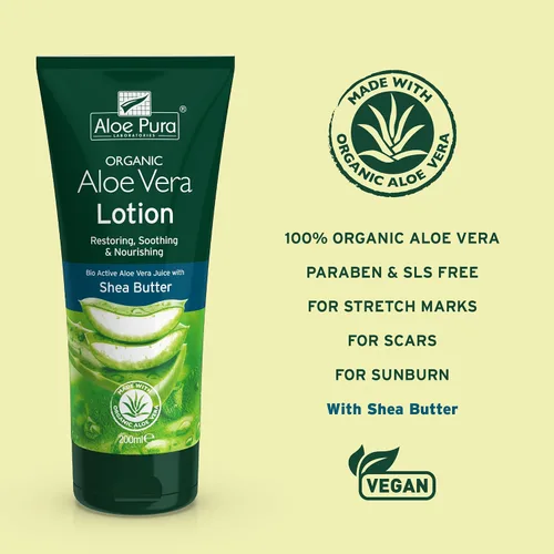 Vista 4 de Aloe Pura Loción Aloe Vera 6.8 fl oz