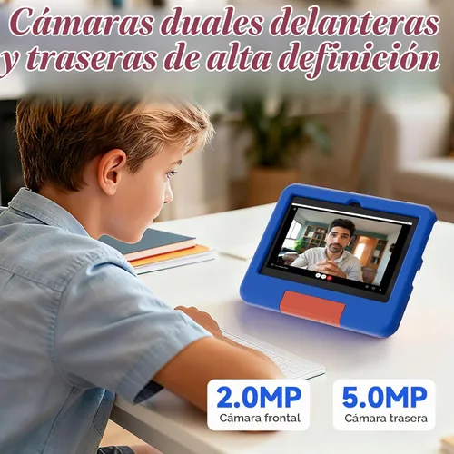 Vista 7 de Tableta Android de 7 pulgadas con funda, 4 GB de RAM 32 GB ROM 1 TB Expand, procesador de cuatro núcleos Tablet PC, pantalla IPS de 1024 x 600